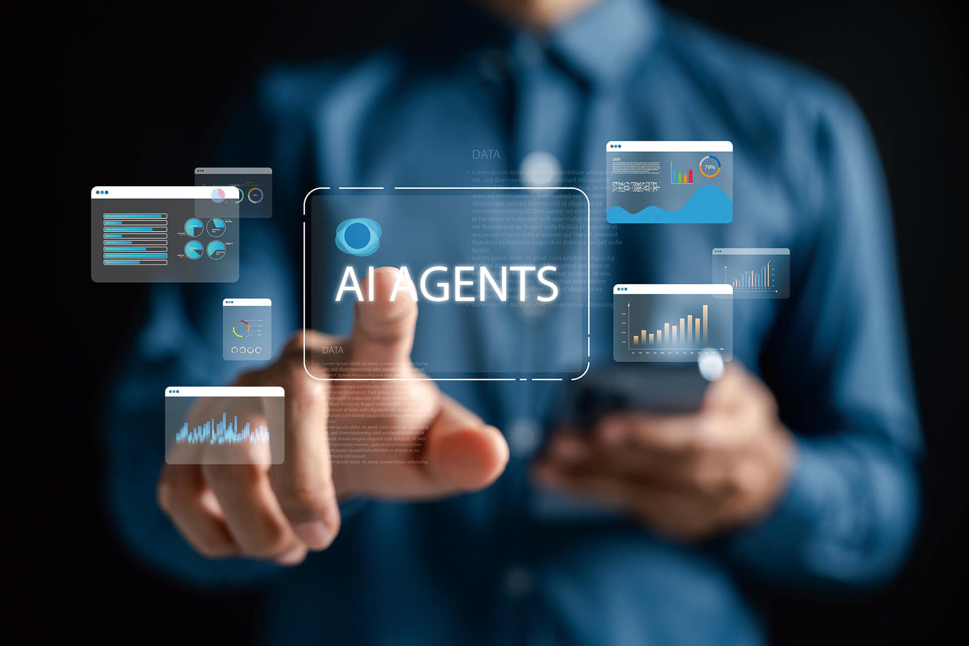 AI 代理人具備多模態能力，未來不僅能發明新事物，更可策劃組織目標，使營運策略最佳化。